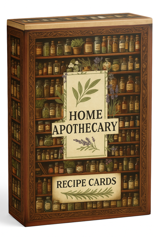 Home Apothecary Recipe Cards